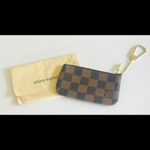 New, unused Louis Vuitton key pouch